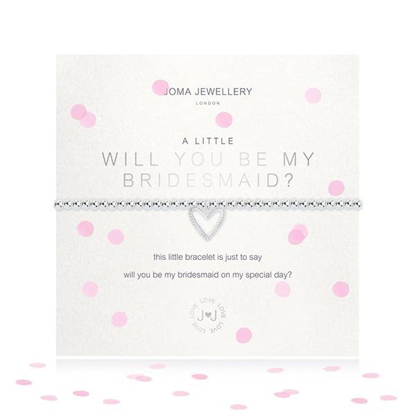 Armbånd WILL YOU BE MY BRIDESMAID A Little Joma Jewellery 