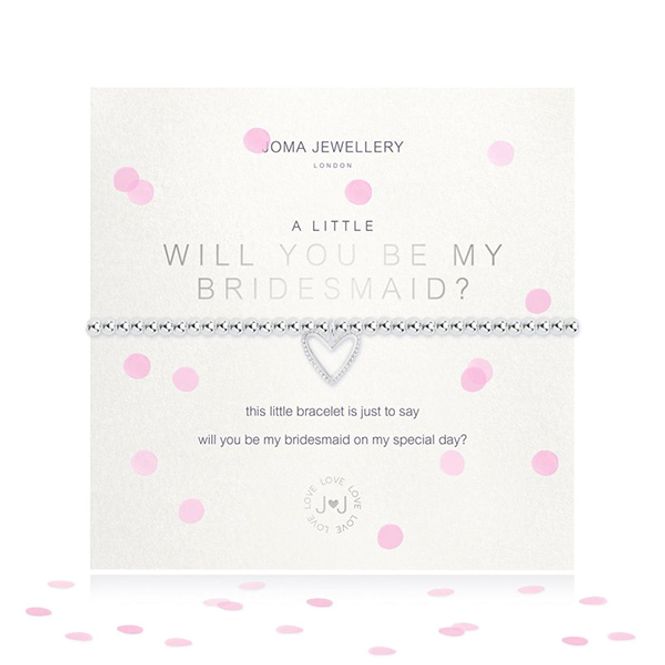 Hovedbilde Armbånd WILL YOU BE MY BRIDESMAID A Little Joma Jewellery 