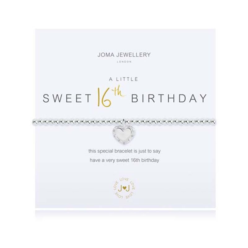 Armbånd HAPPY SWEET 16TH BIRTHDAY A Little Joma Jewellery