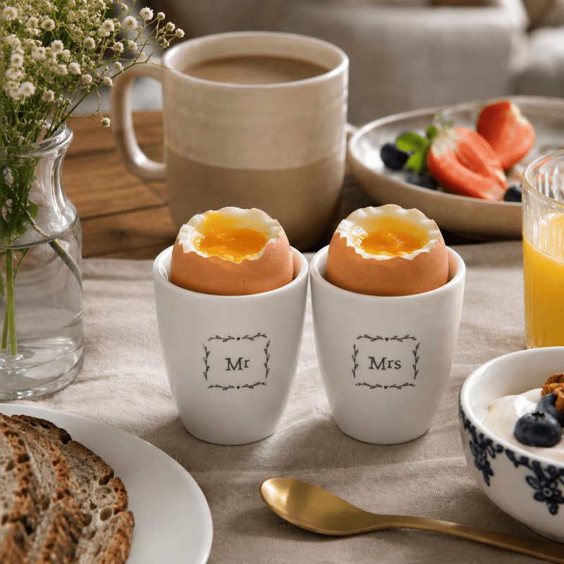 Eggeglass sett Mr & Mrs East of India