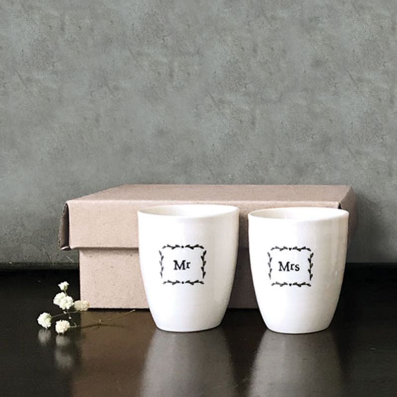 Eggeglass sett Mr & Mrs East of India