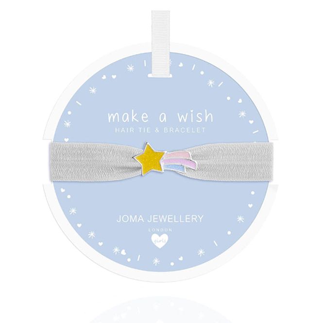 Hovedbilde Hårstrikk og Armbånd MAKE A WISH Stjerne Barn Joma Jewellery