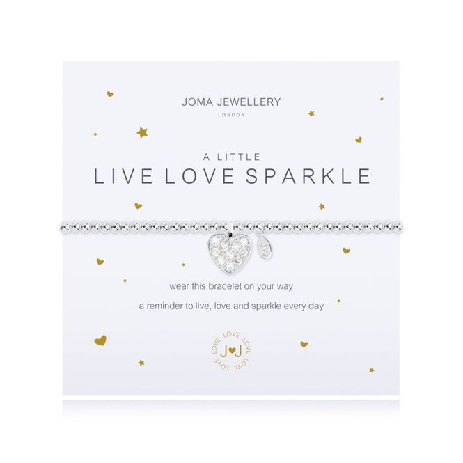 Hovedbilde Armbånd LIVE LOVE SPARKLE A Little Joma Jewellery 
