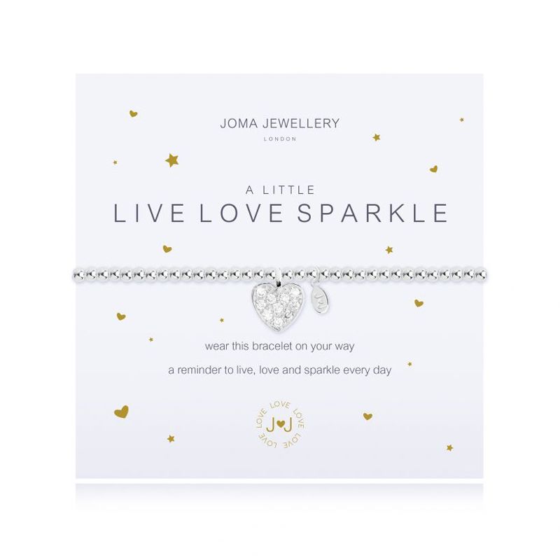 Armbånd LIVE LOVE SPARKLE A Little Joma Jewellery 