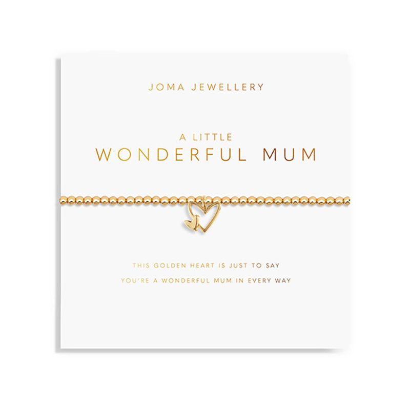 Armbånd WONDERFUL MUM Gold A little Joma Jewellery