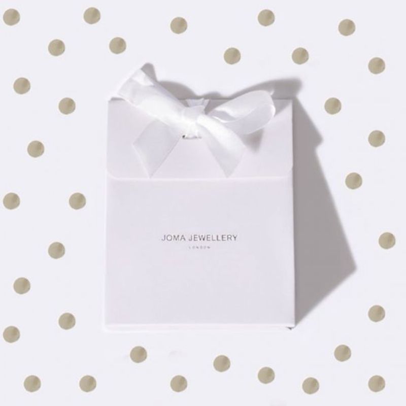 Brudesmykke sett Avlang hvit krystall Joma Jewellery