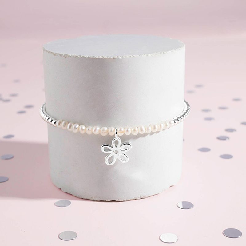 Armbånd LOVELY FLOWER GIRL Perler Barn Joma Jewellery