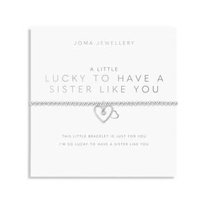 Hovedbilde Armbånd LUCKY TO HAVE A SISTER LIKE YOU A Little Joma Jewellery 