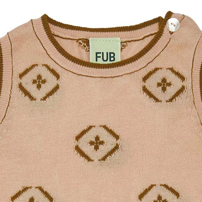 Baby Romper Suit Rose FUB