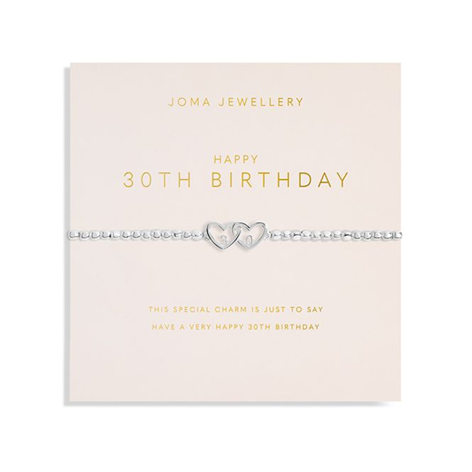 Hovedbilde Armbånd HAPPY 30TH BIRTHDAY Forever Yours Joma Jewellery