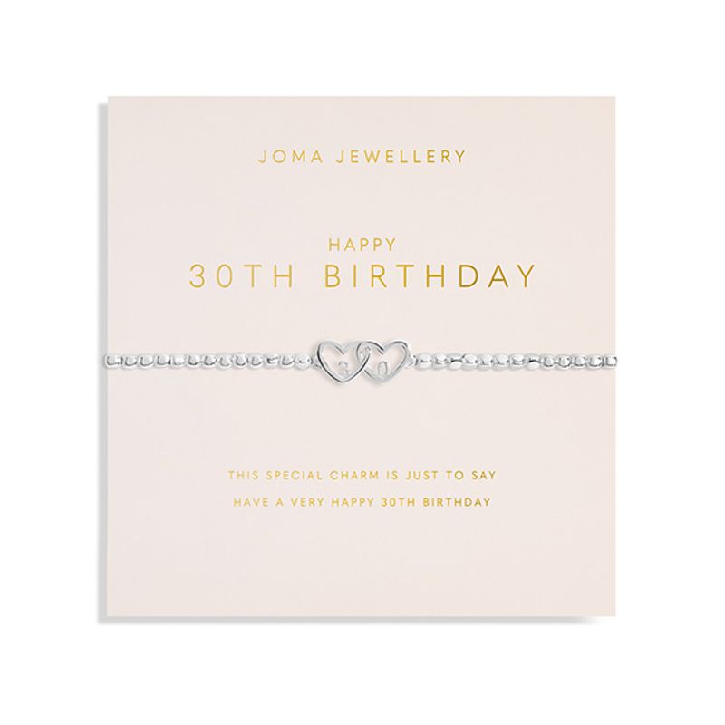 Armbånd HAPPY 30TH BIRTHDAY Forever Yours Joma Jewellery