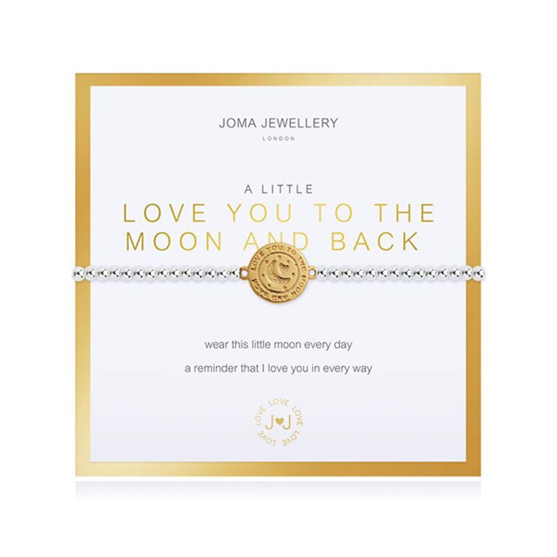 Armbånd LOVE YOU TO THE MOON AND BACK A Little Joma Jewellery