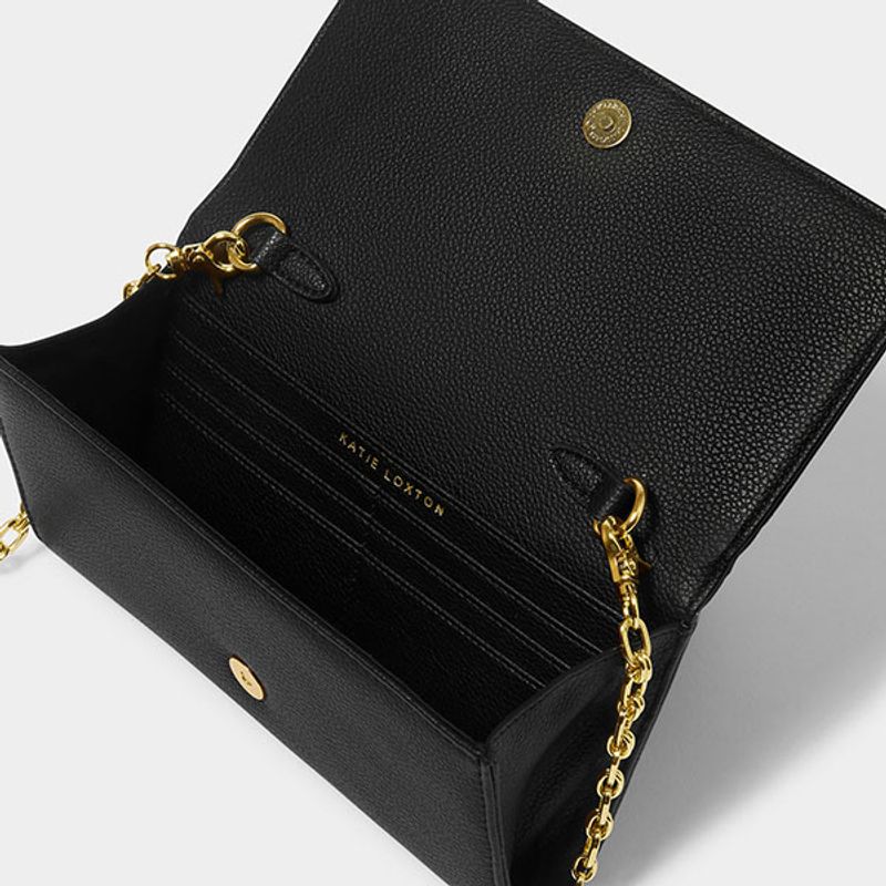 Clutch veske RUBI CHAIN svart Katie Loxton
