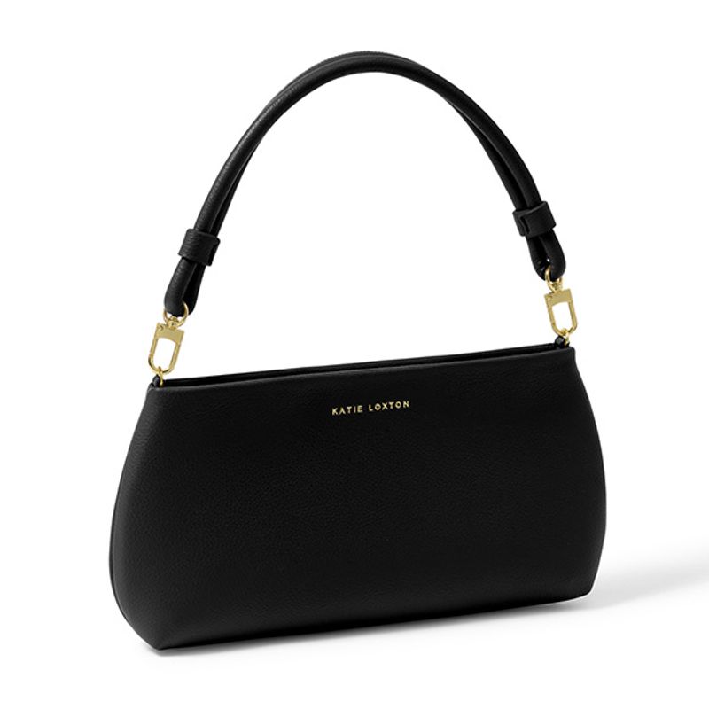 Clutch veske ASHA WRISTLET svart Katie Loxton