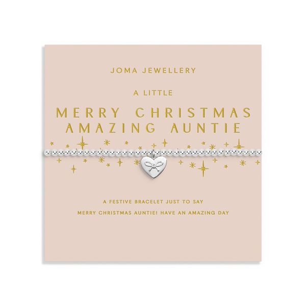 Armbånd MERRY CHRISTMAS AUNTIE A Little Joma Jewellery 