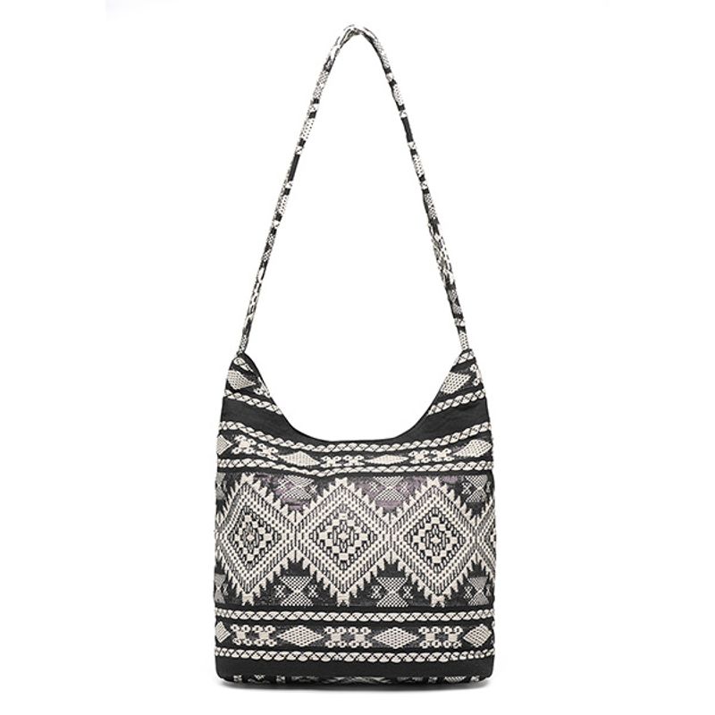Skulderveske SOFT LUXURY svart offwhite Depeche