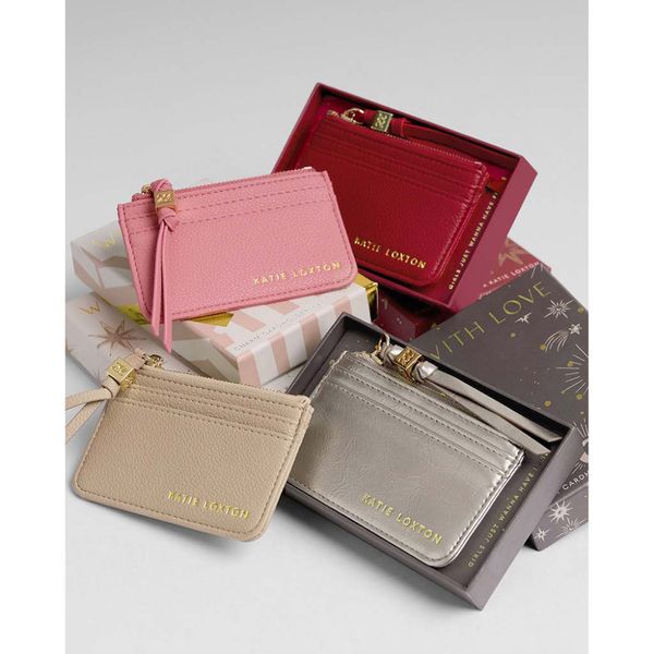 Kortholder - lommebok i gaveeske Pewter grå Katie Loxton