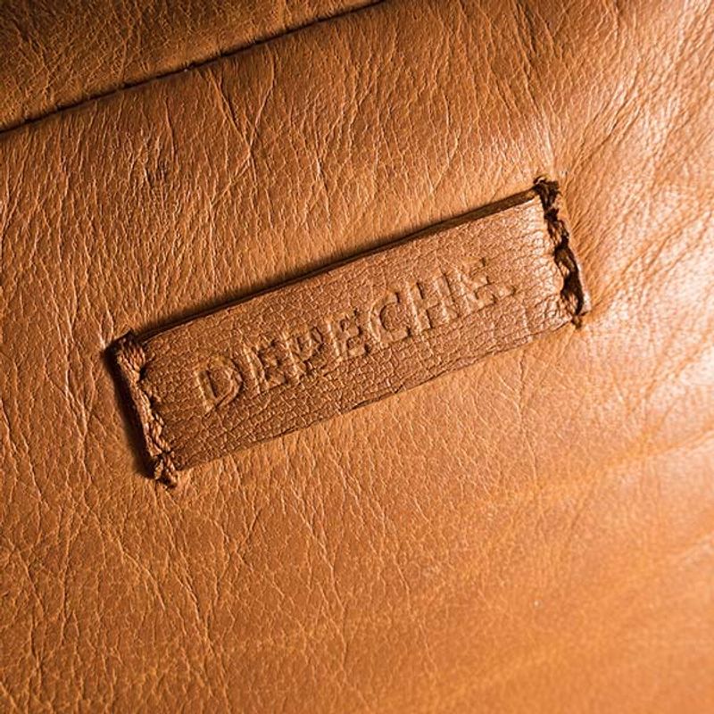 Crossover veske POWER FIELD cognac brun Depeche