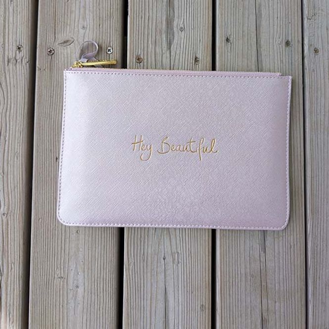 Hovedbilde Clutch HEY BEAUTIFUL Rosa metallic Katie Loxton