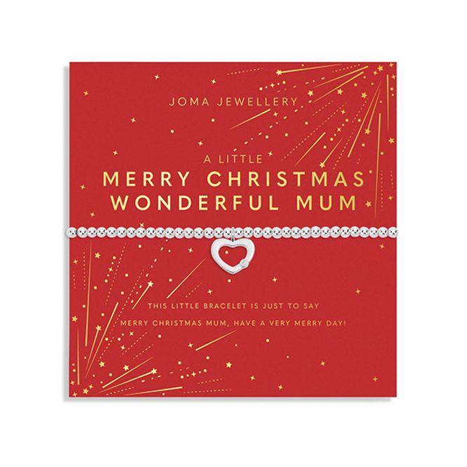 Hovedbilde Armbånd MERRY CHRISTMAS WONDERFUL MUM A Little Joma Jewellery