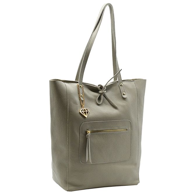 Hovedbilde Shopper veske cenere grå Caleidos - Made in ITALIA