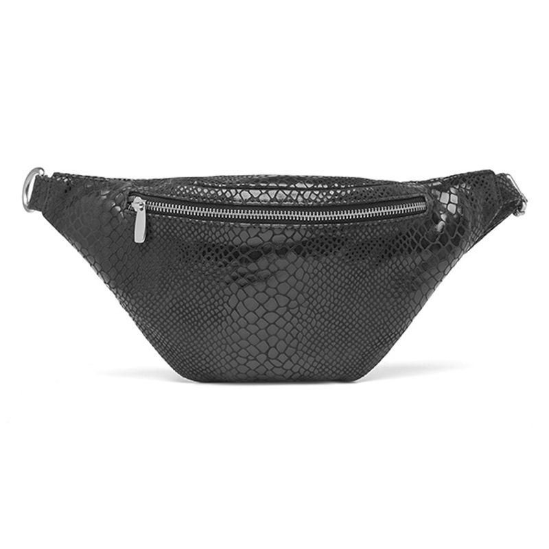 Bumbag veske FASHION FAVORITES Croco svart Depeche