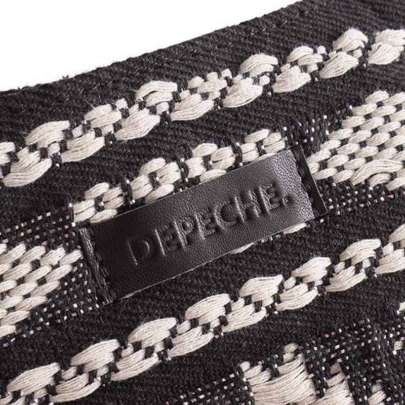 Skulderveske SOFT LUXURY svart offwhite Depeche