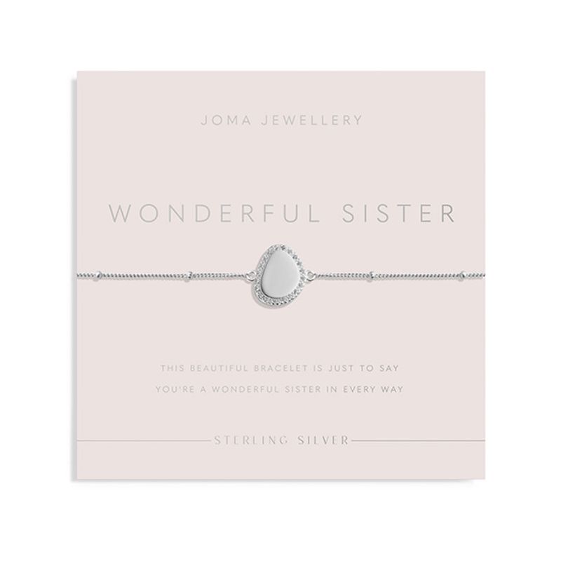 Armbånd WONDERFUL SISTER 925 sølv Joma Jewellery