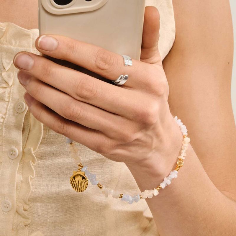 Mobilstropp SUNSTONE SHELL Joma Jewellery 