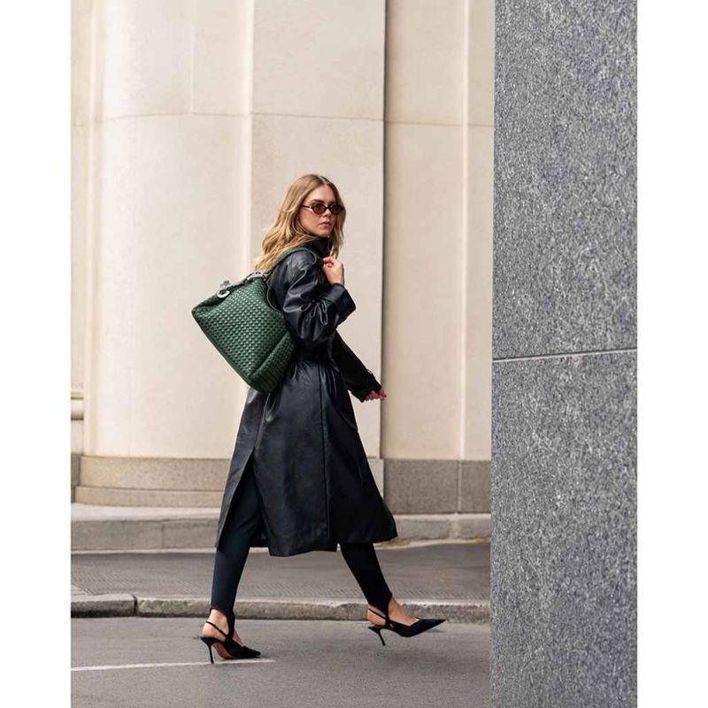 Skulderveske NOVA deep teal mørk blågrønn Katie Loxton