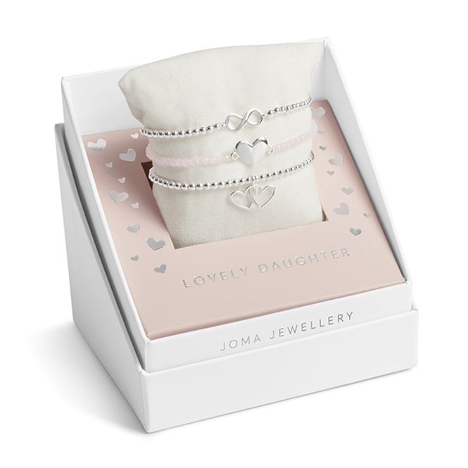 Hovedbilde Gavesett LOVELY DAUGHTER 3 stk armbånd Barn Joma Jewellery