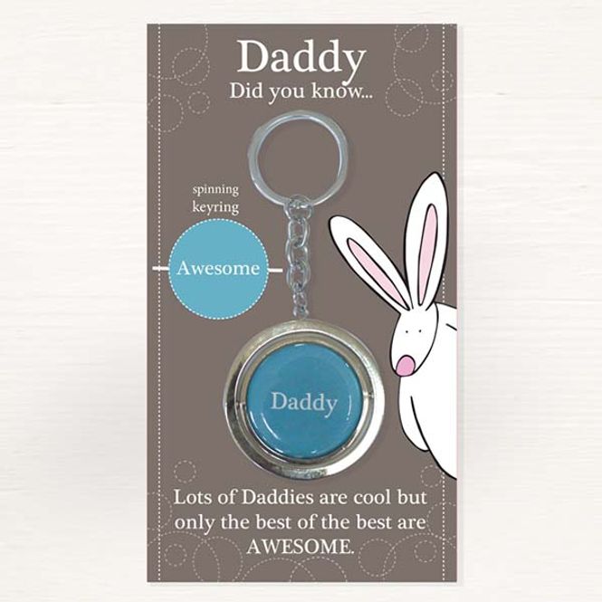 Hovedbilde Nøkkelring Pappa Awesome Daddy Rufus Rabbit