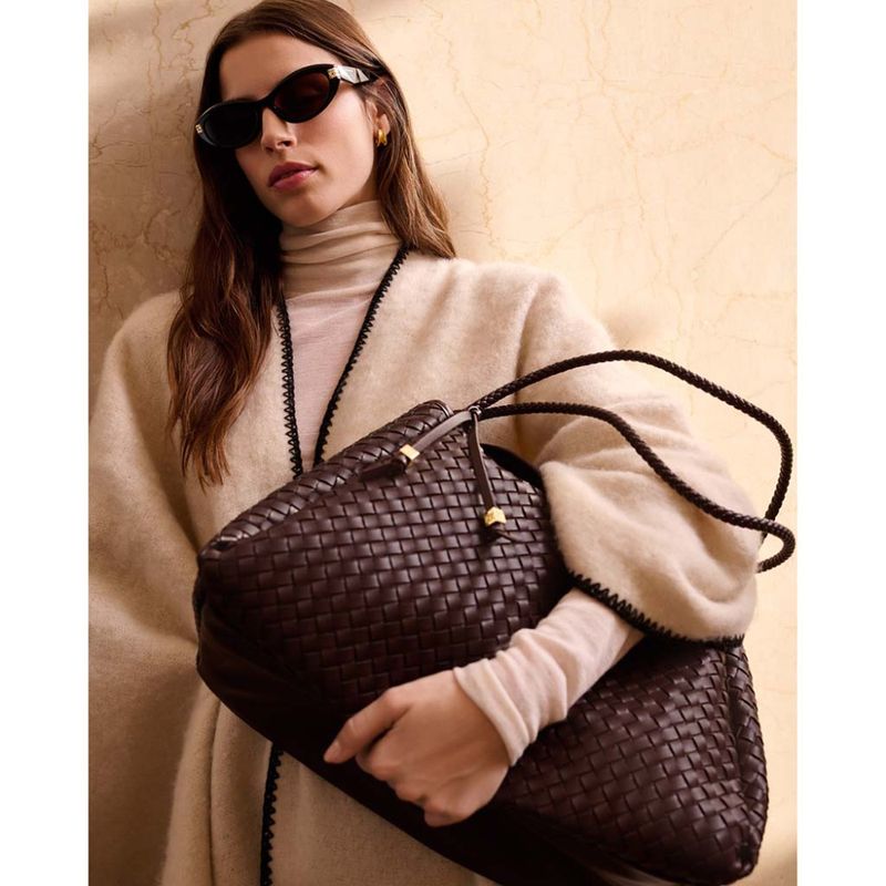 Skulderveske NOVA chocolate brun Katie Loxton