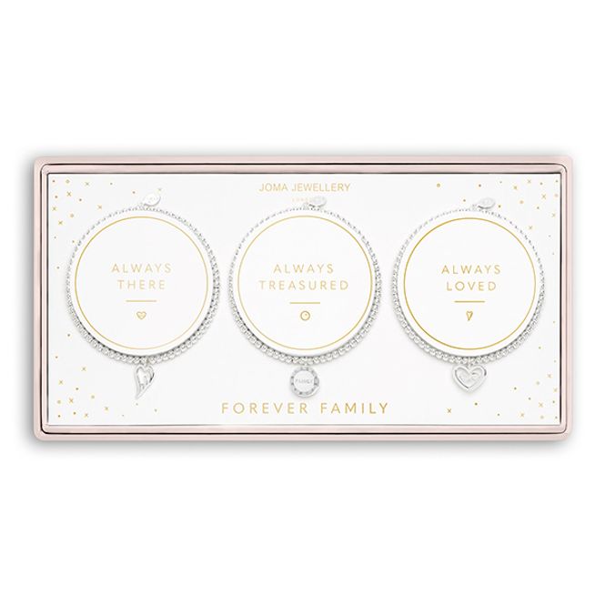 Hovedbilde Gavesett FOREVER FAMILY 3 armbånd Joma Jewellery