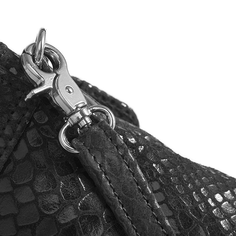 Mobilveske FASHION FAVORITES CROCO svart Depeche