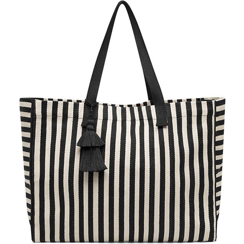 Shopper veske SUMMER SOUNDS stripet Depeche 
