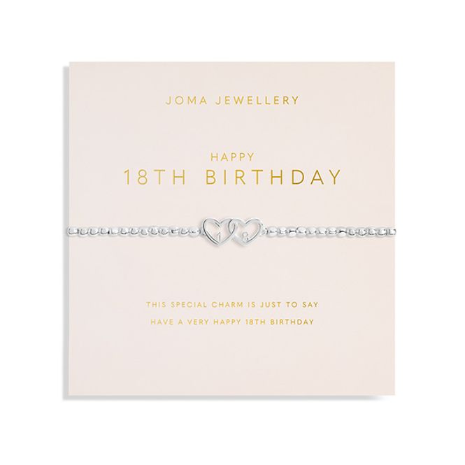 Hovedbilde Armbånd HAPPY 18TH BIRTHDAY Forever Yours Joma Jewellery
