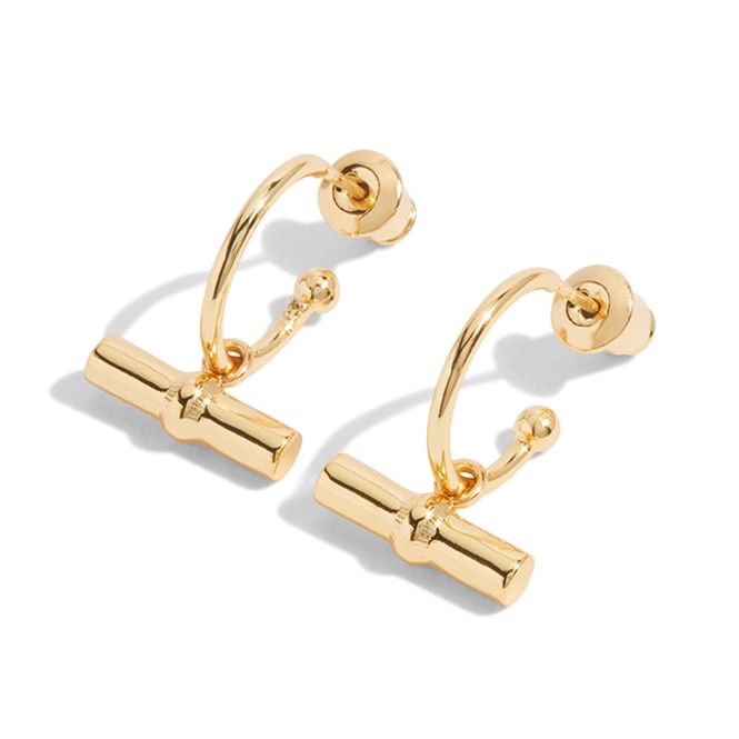 Hovedbilde Øredobber AURA BAR gull Joma Jewellery