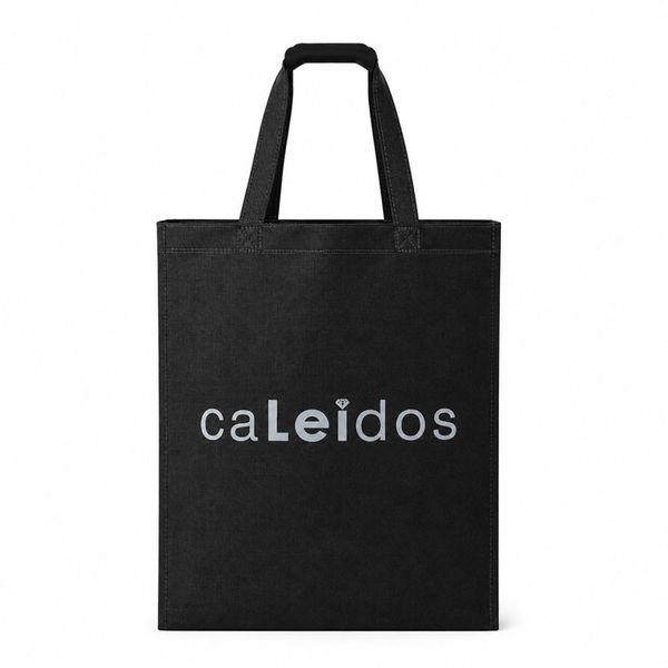 Clutch veske marineblå gull Caleidos 