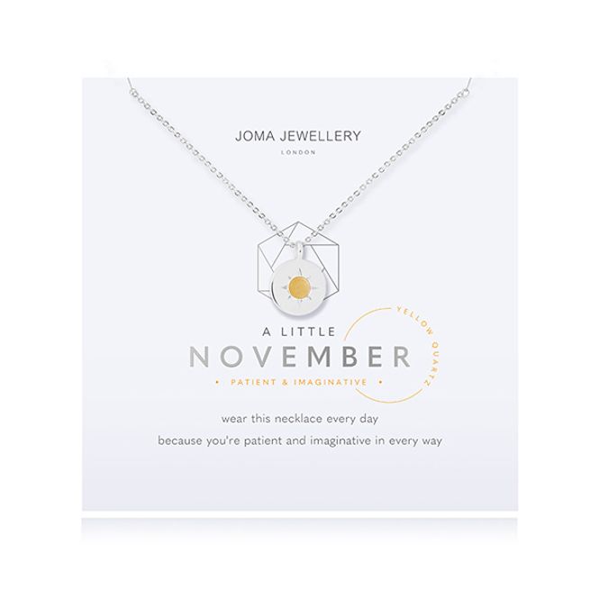 Hovedbilde Smykke NOVEMBER fødselsstein Yellow Quartz Joma Jewellery