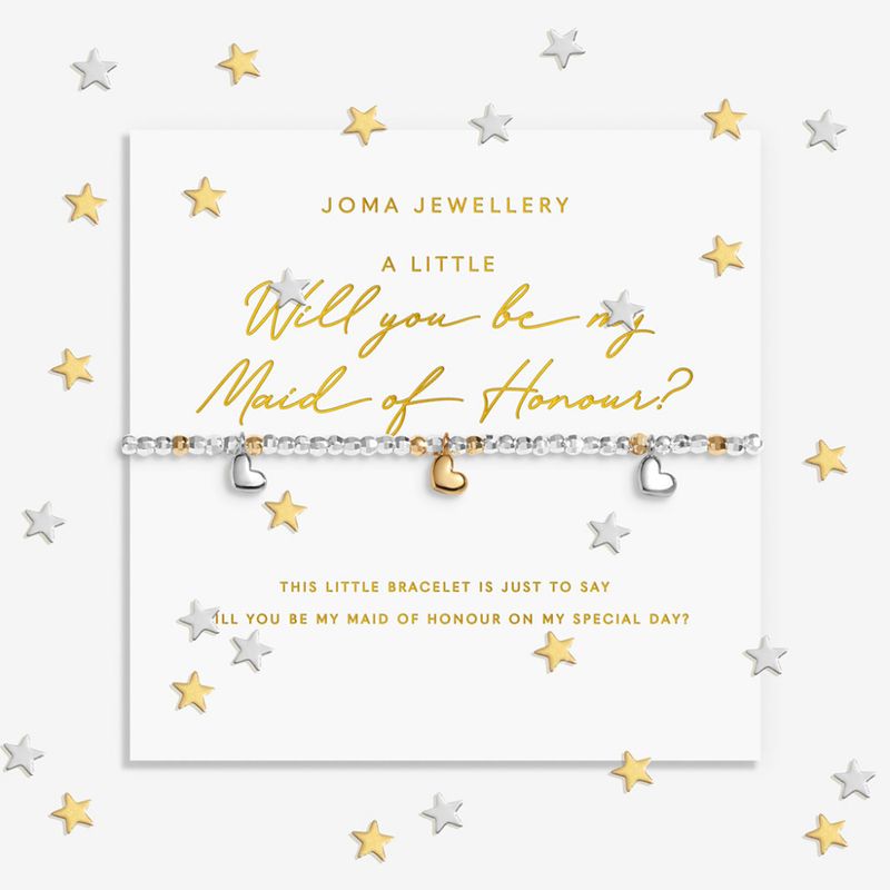 Armbånd WILL YOU BE MY MAID OF HONOUR A Little Joma Jewellery  