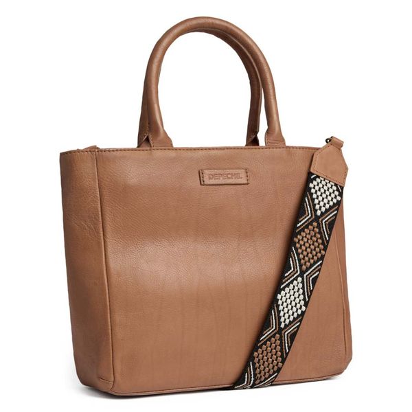 Skulderveske - håndveske SPORT VOGUE Tan brun Depeche