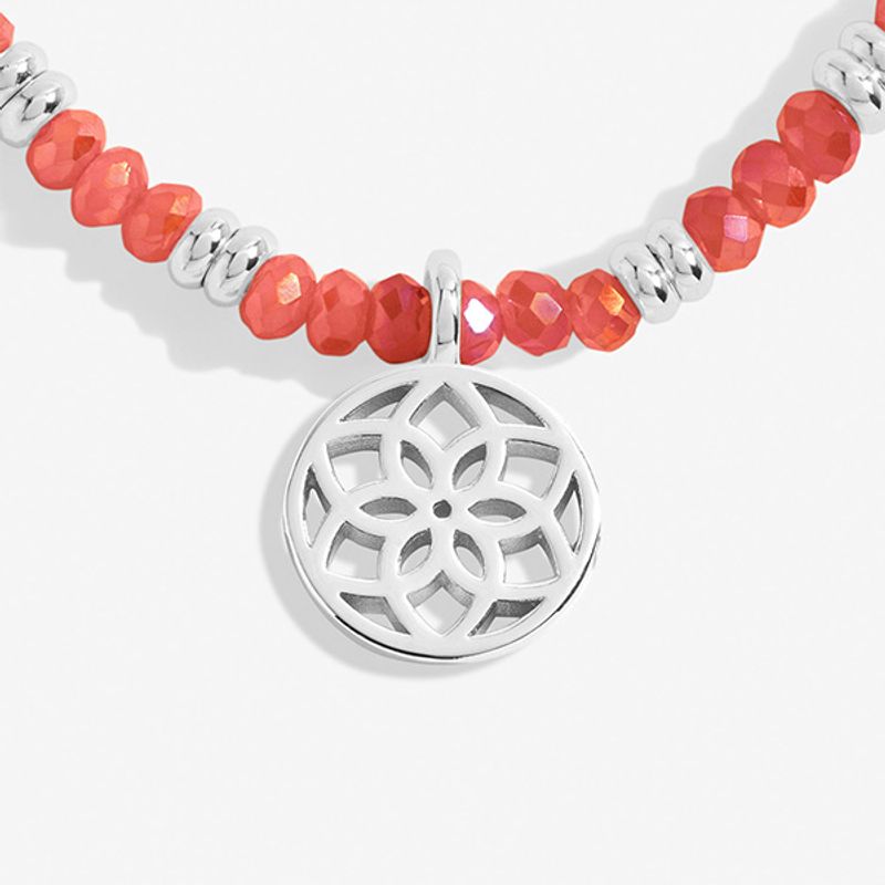 Armbånd BOHO BEADS DREAMCATCHER korall Joma Jewellery