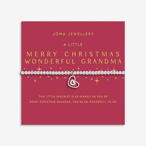 Hovedbilde Armbånd MERRY CHRISTMAS GRANDMA A Little Joma Jewellery 
