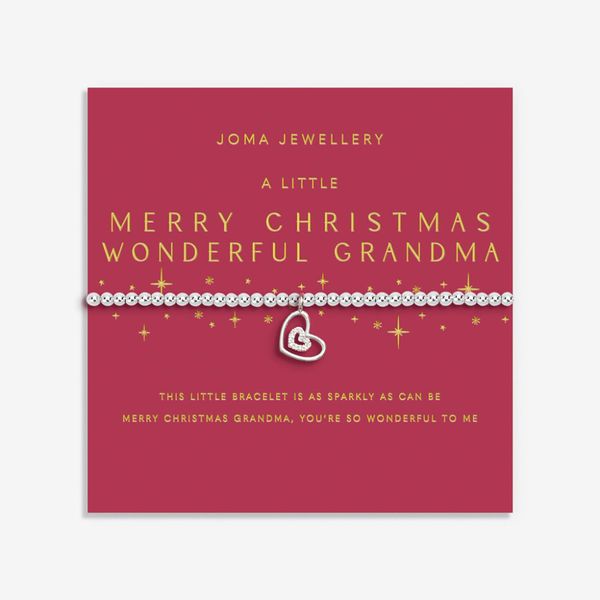 Armbånd MERRY CHRISTMAS GRANDMA A Little Joma Jewellery 