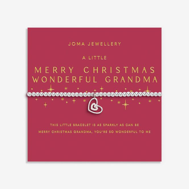 Hovedbilde Armbånd MERRY CHRISTMAS GRANDMA A Little Joma Jewellery 